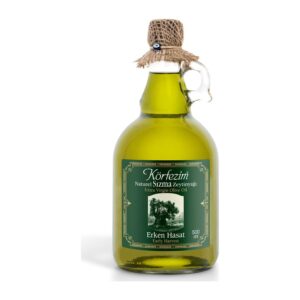 Körfezim Erken Hasat Soğuk Sıkım Zeytinyağı - 500 ml (Kulplu Galon Cam Şişe)